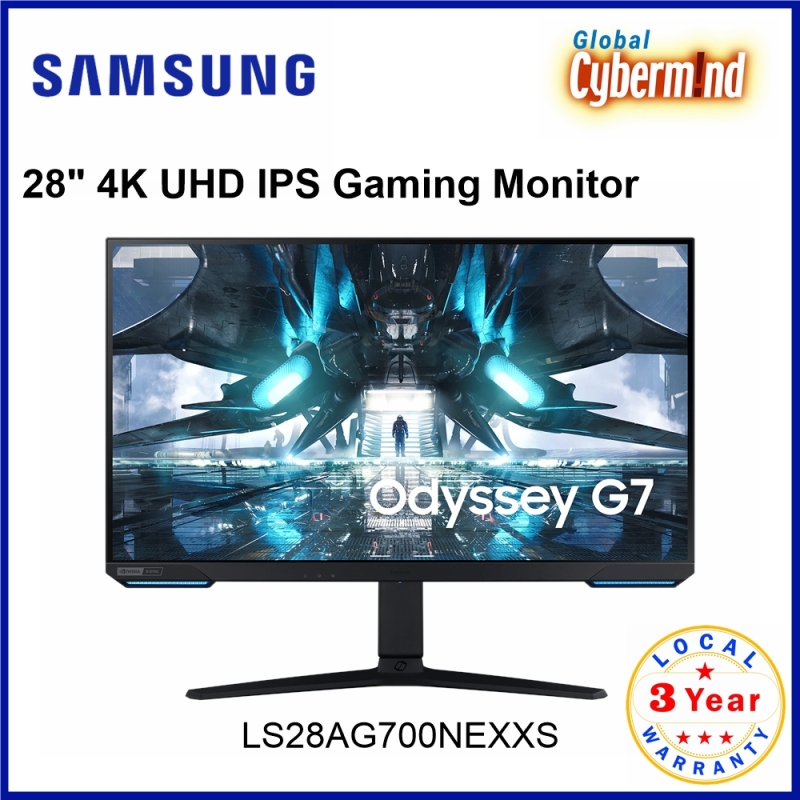 SAMSUNG S28AG700NE 28 4K UHD IPS Gaming Monitor with 144Hz [LS28AG700NEXXS] (Brought to you by Global Cybermind) Singapore
