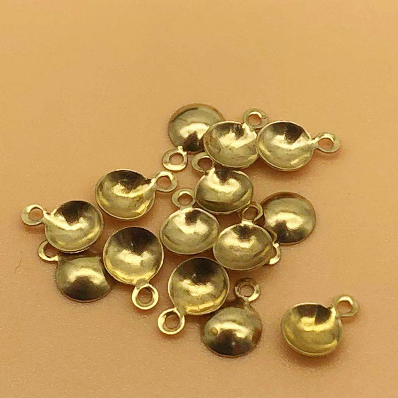 BG Phụ kiện trang sức DIY Bowl Treo Phụ kiện Bông tai Tóc đồng PI Tag Tag Chuỗi đuôi Treo mảnh tay Phụ kiện Đồng Bán hàng trực tiếp