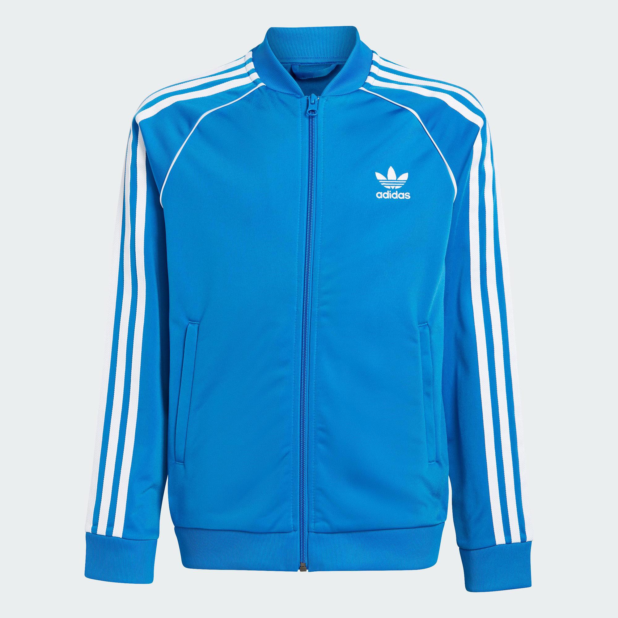 adidas Phong cách sống Track jacket SST Adicolor Trẻ em Màu xanh da trời IN4743