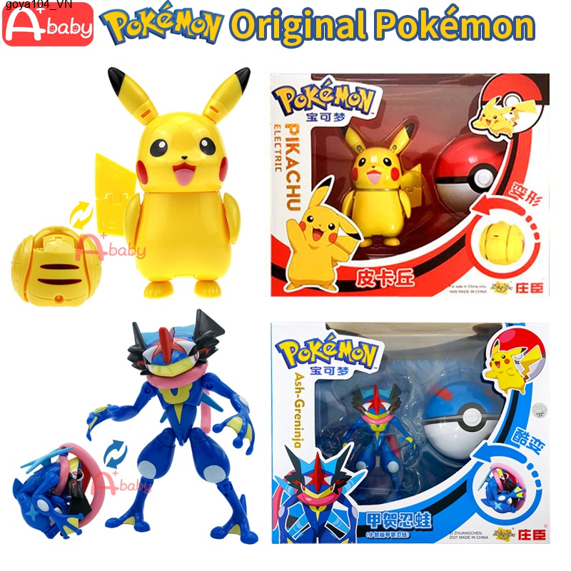 goya104 Pokemon Mô hình đồ chơi nhân vật Pikachu/Charizard/Mewtwo/Eevee tùy chọn