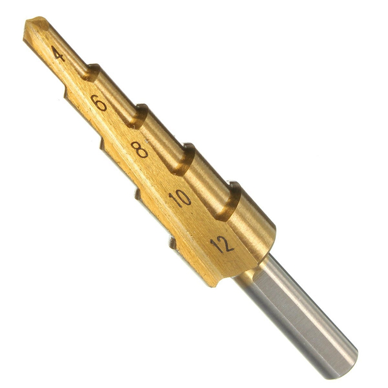 Y1[wwy]HSS drill Step drill Tapered Titanium for drill screwdriver