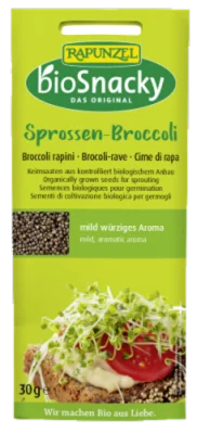 BioSnacky® Broccoli seeds Sprouts from organically produced broccoli seeds