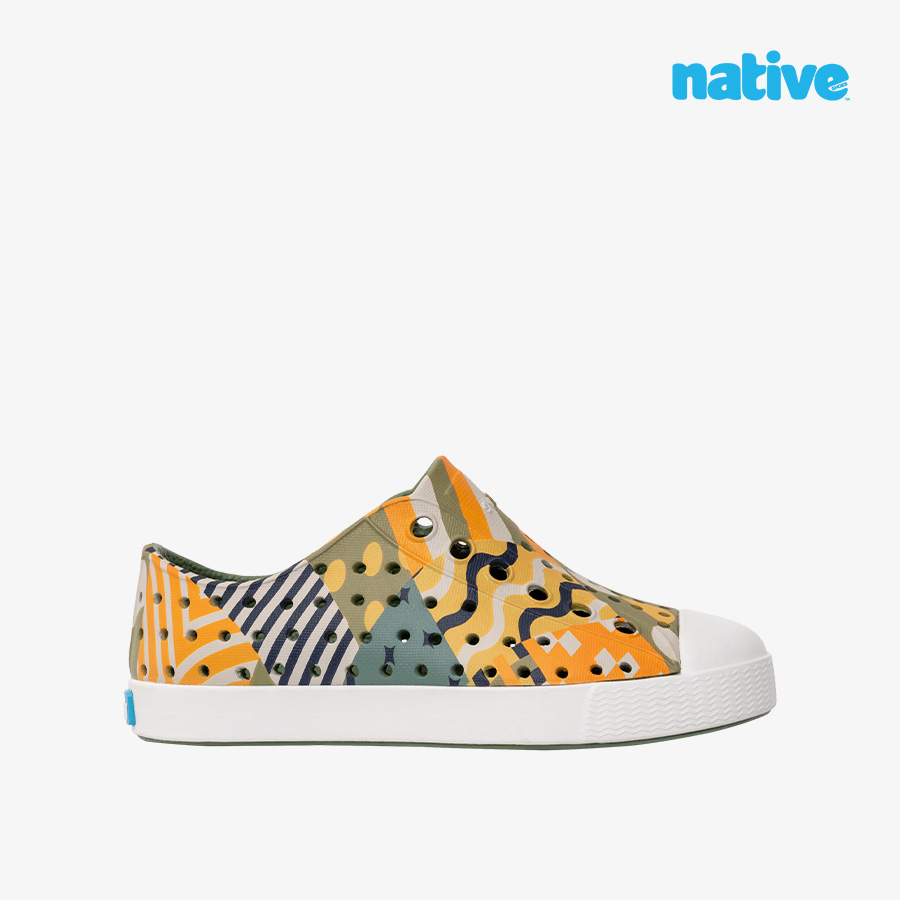 Giày lười trẻ em native jefferson print child