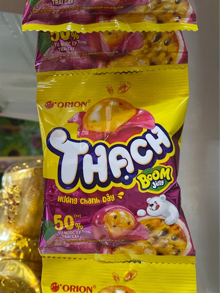 Kẹo Boom thạch chanh dây 24g - MLM0422