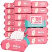 UISNMALL Baby Wipes - 80 Sheets, Pack of 10