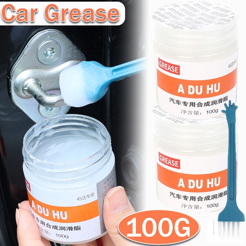 100G Ổ trục bánh xe mang mỡ Đóng gói với hiệu suất cao cửa sổ trời theo dõi chất bôi trơn giảm tiếng ồn chịu nhiệt độ cao không thấm nước van chuỗi sửa chữa mỡ công cụ