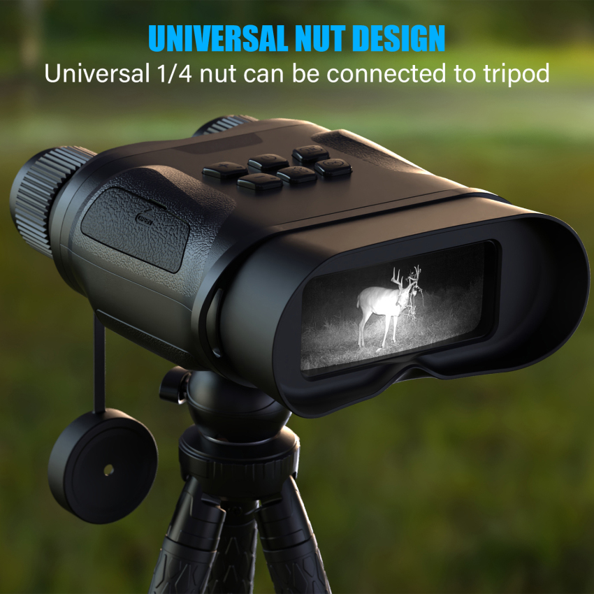 Binocular Night Vision G-oggles With LCD Display, Infrared Digital Camera, With Continuous Shooting And Video Functions, 400 Meters Night View Distance, Low-Light Full-Color Technology ราคา 4,357 บาท*ส่งฟรี