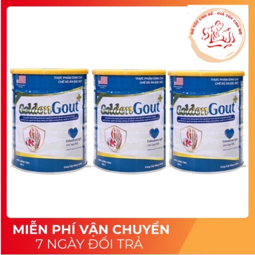 Combo 3 hộp Sữa non GoldenGout - Sữa non cho người bị Gout date mới chính hãng