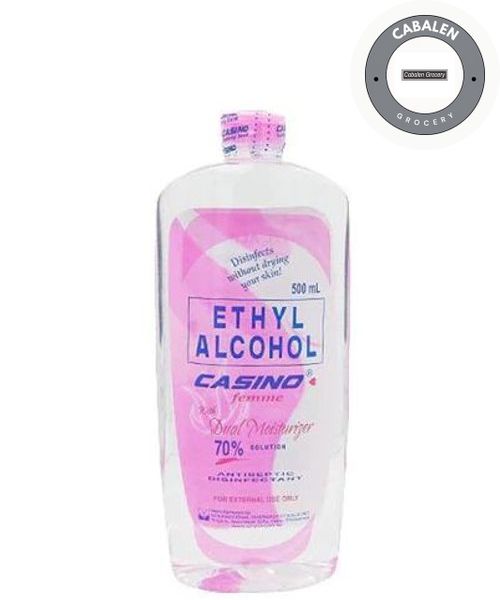 Casino Ethyl Alcohol 500Ml - Safe Sanitizing Agent With Dual