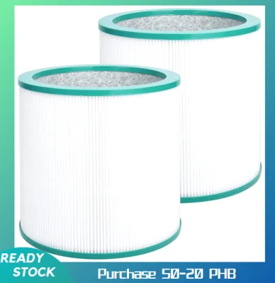 2 Packs HEPA Replacement Filter for Dyson TP00 TP02 TP03 AM11 Tower Purifier Pure Cool Link, Replace Part 968126-03