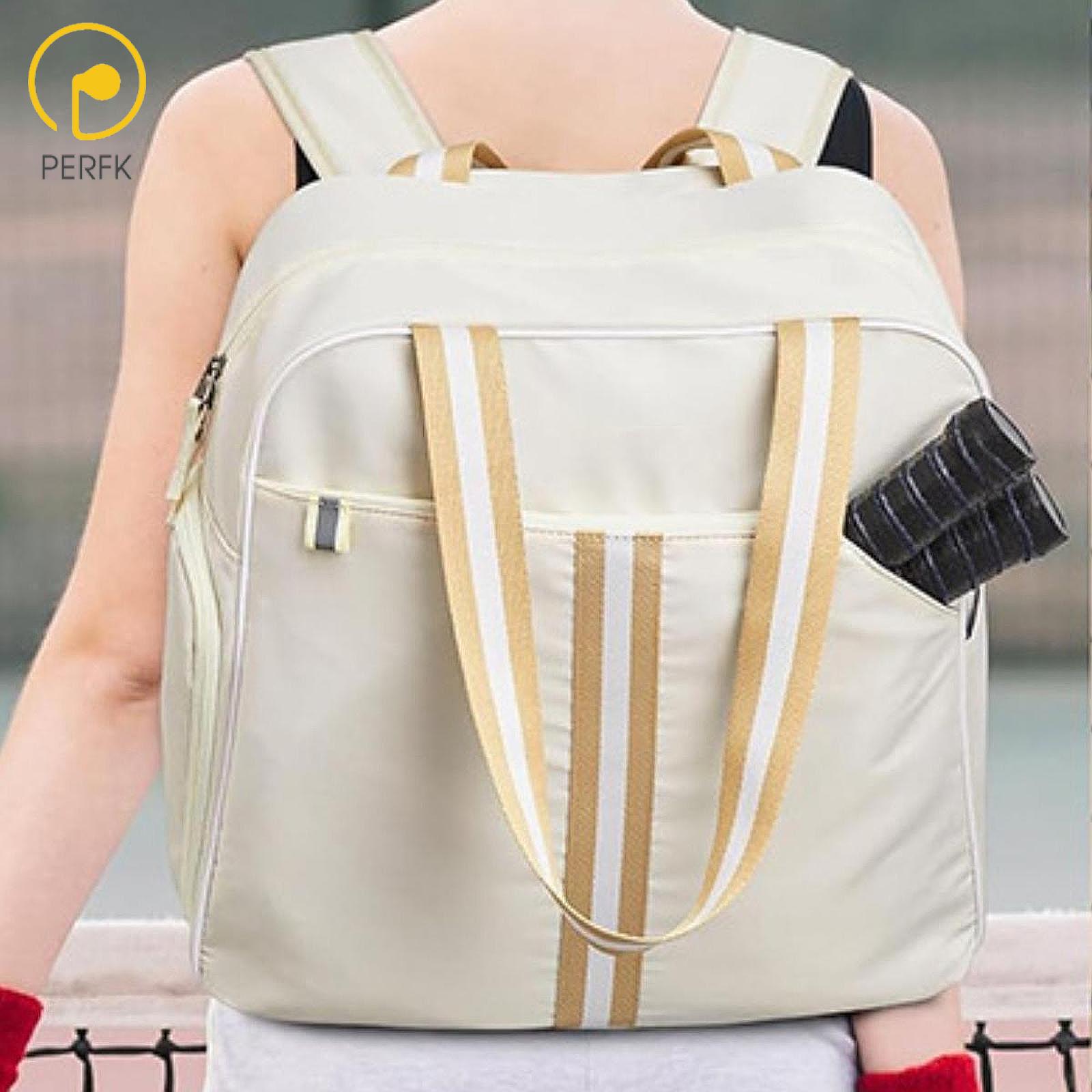 Perfk Pickleball Bag Multifunctional Tennis Bag Pickleball Racket Storage Bag ราคา 30,553 บาท*ส่งฟรี