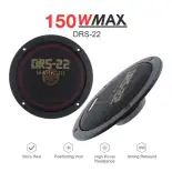 1 cặp 6.5 inch xe hơi phổ thông HIFI loa stereo đồng trục 150W cửa tự động âm nhạc đầy đủ phạm vi Tần số loa