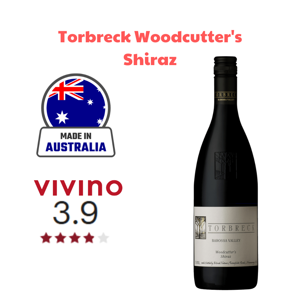 [TheBestWine] Rượu vang Úc Torbreck Woodcutter's Shiraz 750ml