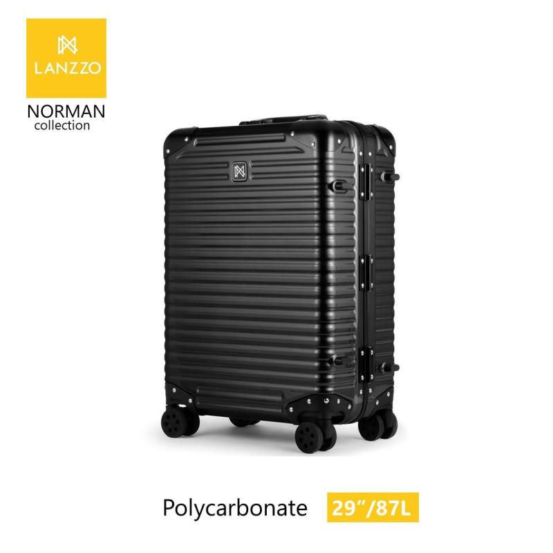 LANZZO Norman 29 Polycarbonate Luggage 87L/ 6KG