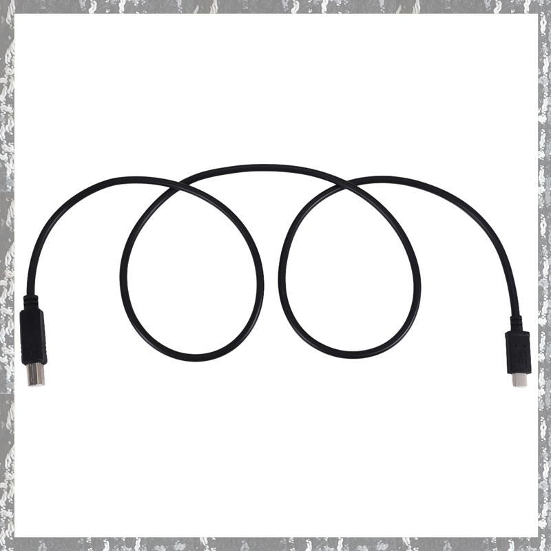 L7USB-C USB 3.1 Type C Male to USB2.0 USB B Male Data Cable for Laptop Printer Hard Disk