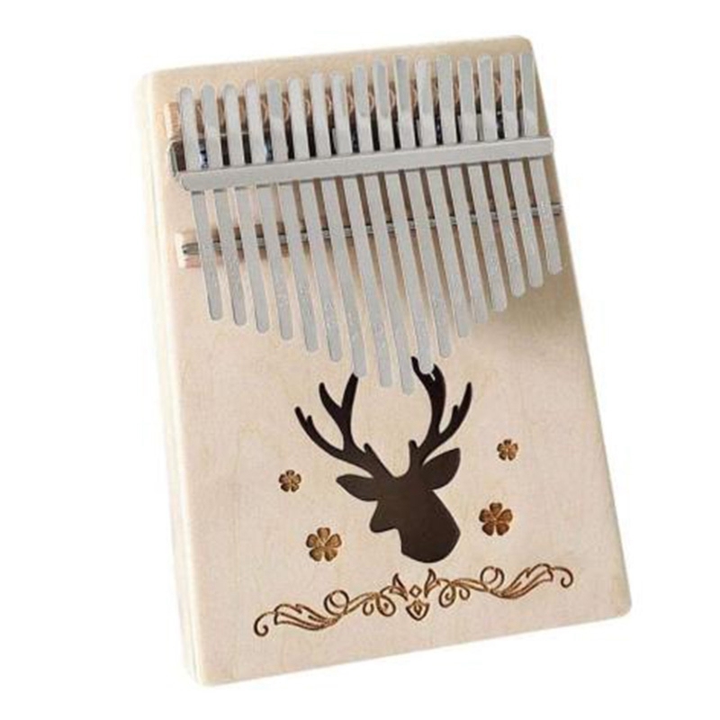 Thumb Piano Kalimba Piano 17 Keys Kalimba Thumb Piano with Tuning Hammer Storage Bag for Kids Adult Beginners Malaysia
