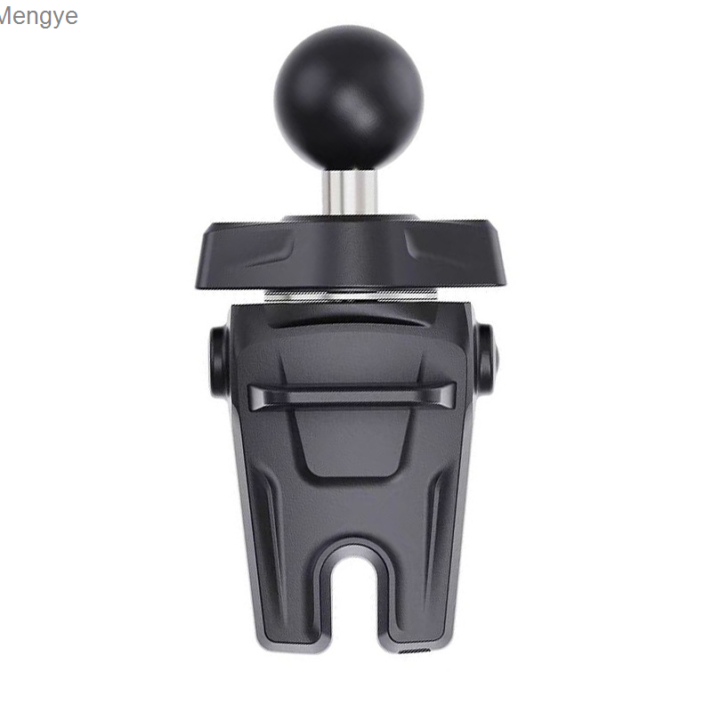 2023 car hook mobile phone holder wireless charging base accessory reinforced version air outlet bracket clip Mengye