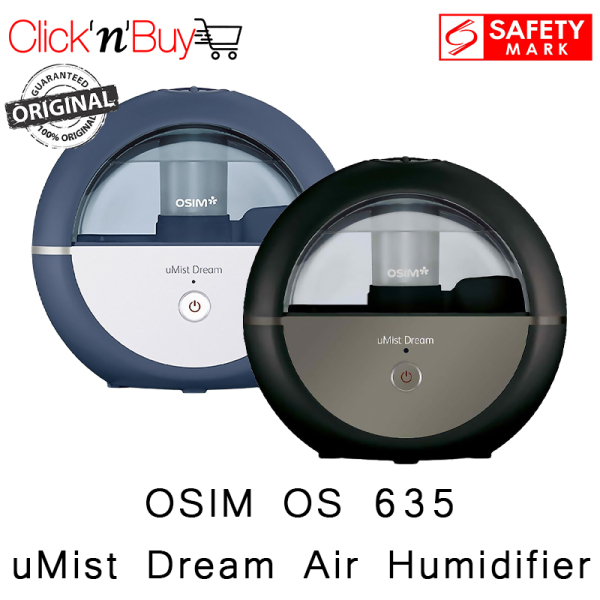 OSIM OS 635 uMist Dream Air Humidifier. Ultrasonic Technology. Small and Compact. Night Light Feature. LED Indicator. Local SG Stock. Singapore