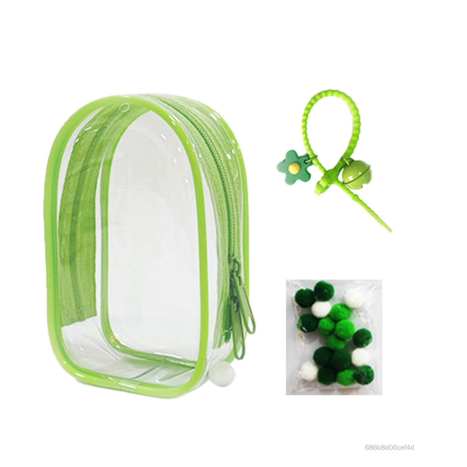 Túi lưu trữ búp bê pop mart với chuông trong suốt búp bê sang trọng túi macaron pvc đồ chơi búp bê búp bê phụ kiện búp bê TF-Mel-VN