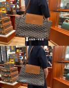 Spot Goyard Goya Rouette flower commuter bag tote shopping bag one shoulder handbag Tote bag female