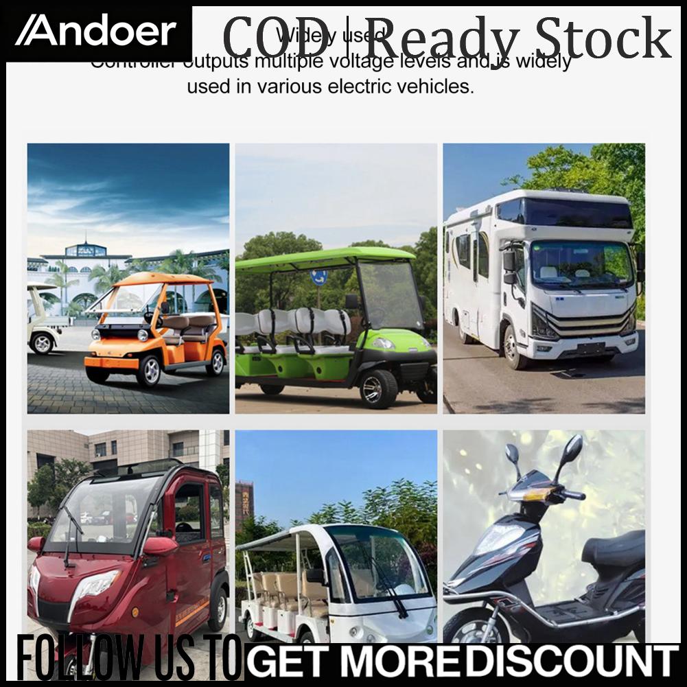 Andoer Bộ Điều Khiển Solar Boost 1 Nút Reset Bộ Điều Khiển Năng Lượng Mặt Trời MPPT 12V‑50V Cho Xe Điện Giá 605,000 Đồng*Miễn phí vận chuyển