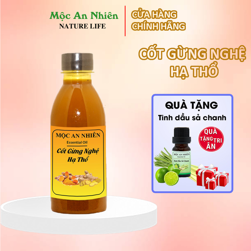 Cốt gừng nghệ hạt gấc hạ thổ 500ml