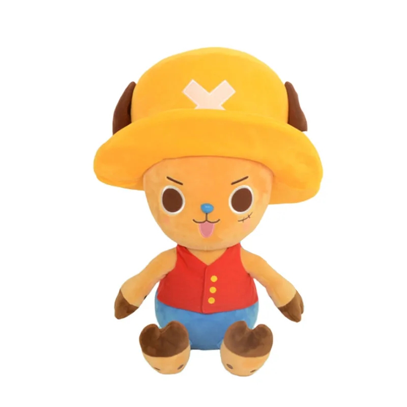25cm One Piece Anime Plush Toys Dolls Luffy Roronoa Zoro Chopper Ace Law Figure Model Toys Kids Xmas