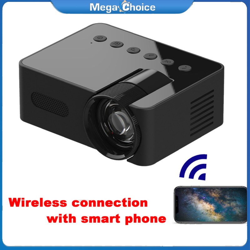 MegaChoice【Fast Delivery】YT100 WiFi Portable Projector HD Mini Video Projector Home Video Smart Projectors For Phones Tablet Laptops Computer ราคา 905 บาท*ส่งฟรี