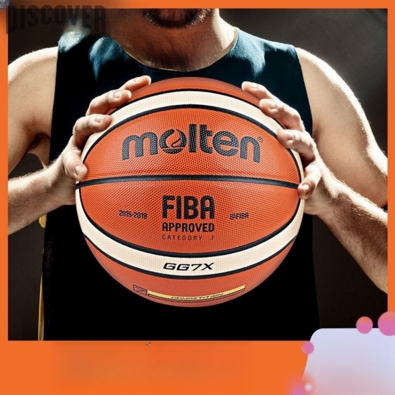 Molten  GG7X, BG5000, Bóng Rổ Trò Chơi Ngoài Trời, PU Size 7 Chất Lượng Cao