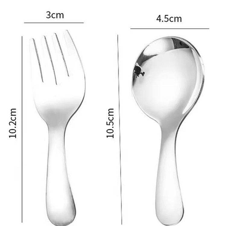 FAWEILIN ช้อนส้อมสแตนเลส104.5ซม. ทนทานพกพาสะดวก ราคา 26 บาท*ส่งฟรี