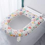 SUN Cartoon Silicone Toilet Seat Cover with Handle