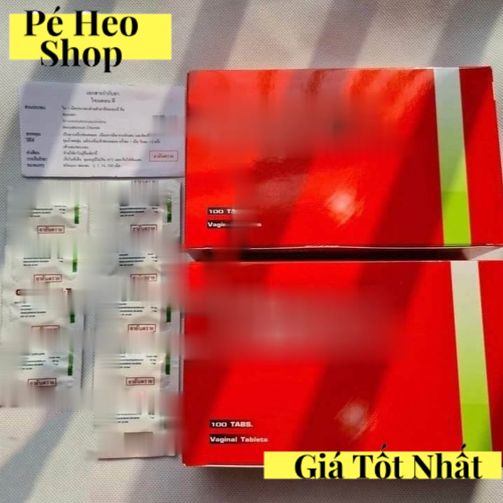 Free Ship Combo 100 Viên Đặt Se Khít Vùng Kín Trà Xanh Thái lan Kháng KHuẩn khử mùi