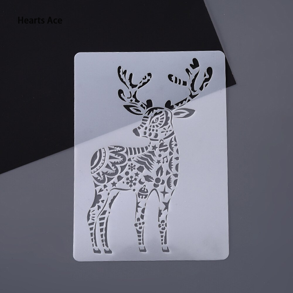 Hearts Ace Convenient A4 size animal painting mold ราคา 15 บาท*ส่งฟรี
