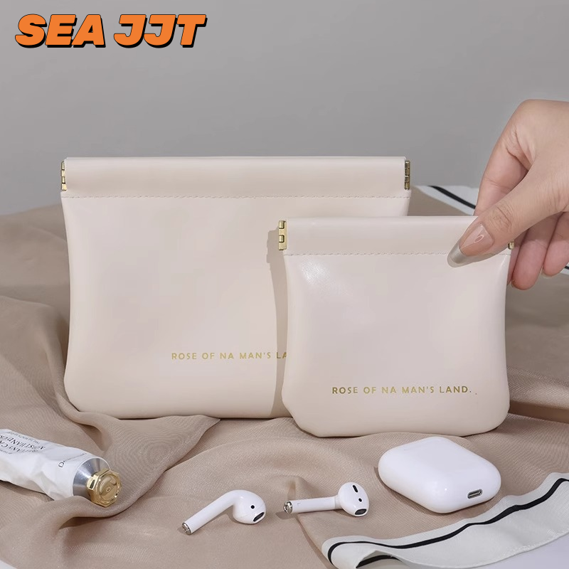 Sea Jjt Waterproof Portable Storage Bag Can Be Used for Many Purposes, Such as Cosmetics, Sanitary Kits, Jewelry, and Charging Cables. ราคา 15 บาท*ส่งฟรี