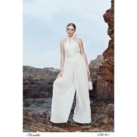 Jumpsuit dáng váyxếp nhăn trang trí HeraDG thiết kế dành cho du lịch (không kèm nơ) chất Tơ cao cấp SJSBE1011