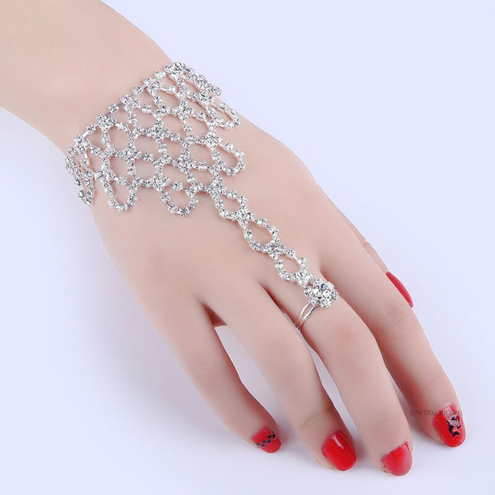 Người Nổi Tiếng Dây Chuyền Vòng Tay Nhẫn Kim Cương Giả Tay Dây Xích Vòng Liên Kết Vòng Tay Cho Bé Gái Phụ Kiện Trang Sức TF-Uss-VN