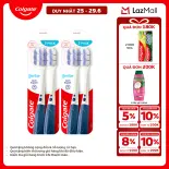 [Chỉ 25-29.6_X2 Voucher giảm đến 20%] Bộ 4 Bàn chải Colgate Gentle Gum Expert lông dày siêu mềm, ôm sát nướu, giảm chảy máu nướu