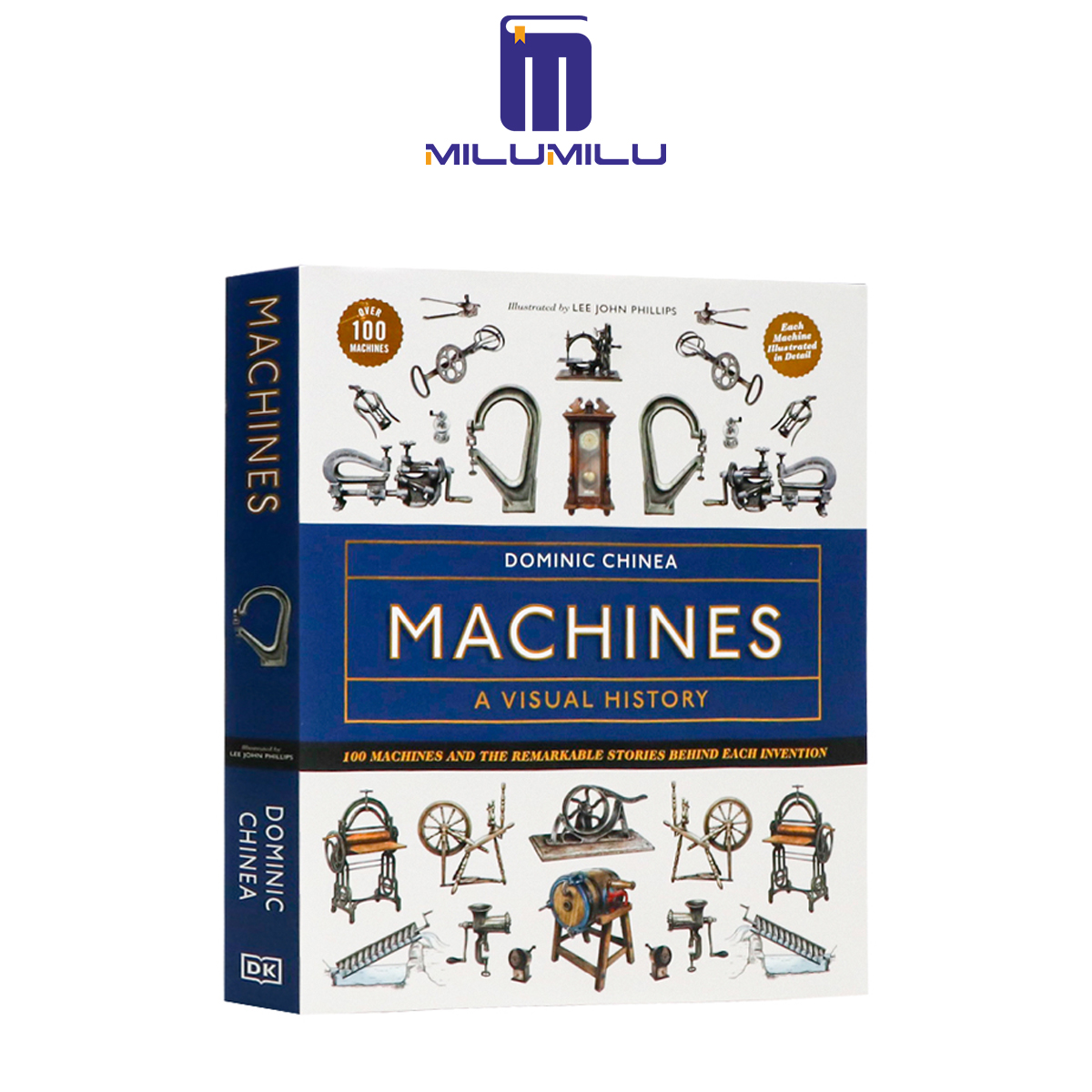 Machines: A Visual History Hardcover by unknown author Original English books ราคา 1,143 บาท*ส่งฟรี