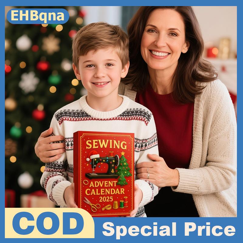 ❤❤❤Hot Sale EHBqna การตัดเย็บปฏิทินจุติ2025กล่องเซอร์ไพรส์นับถอยหลังวันคริสต์มาส24วันของตกแต่งแขวนเทศกาลอะคริลิก2D ราคา 167 บาท*ส่งฟรี