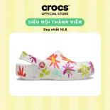 Giày Clog Trẻ Em Crocs Classic Crafted Daisy - Chalk - 211580-0WV