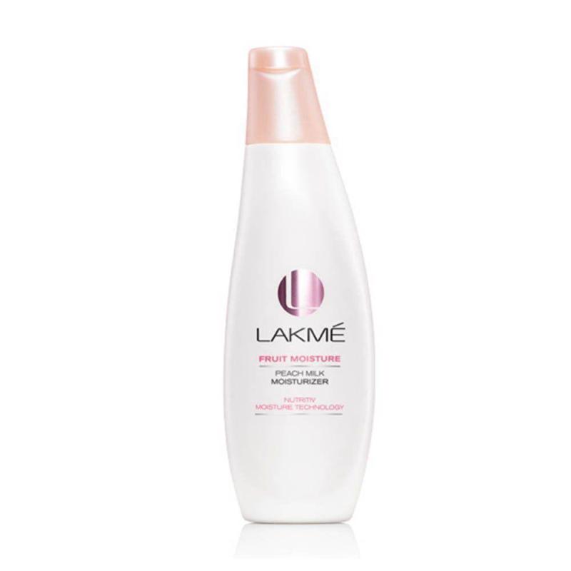Buy Lakme Peach Milk Moisturizer SPF 24 PA Sunscreen Lotion, 120ml Singapore