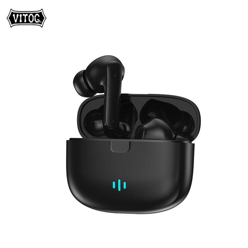 VITOG Bluetooth Earphone Wireless Earbuds Stereo Bass Touch Control Headet With Microphone ราคา 259 บาท*ส่งฟรี