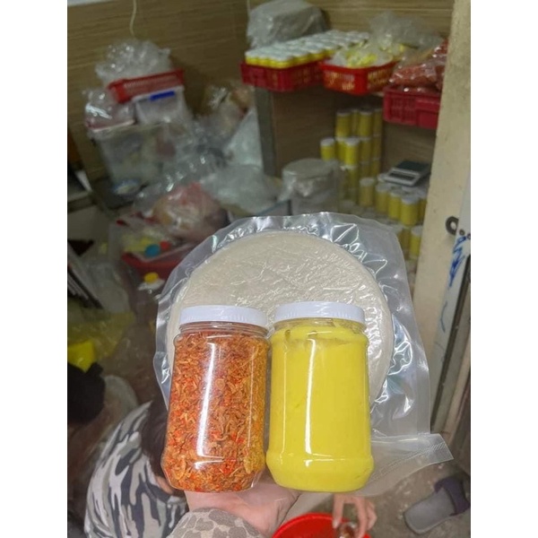 Combo bánh tráng phơi sương kèm topping 1,4kg