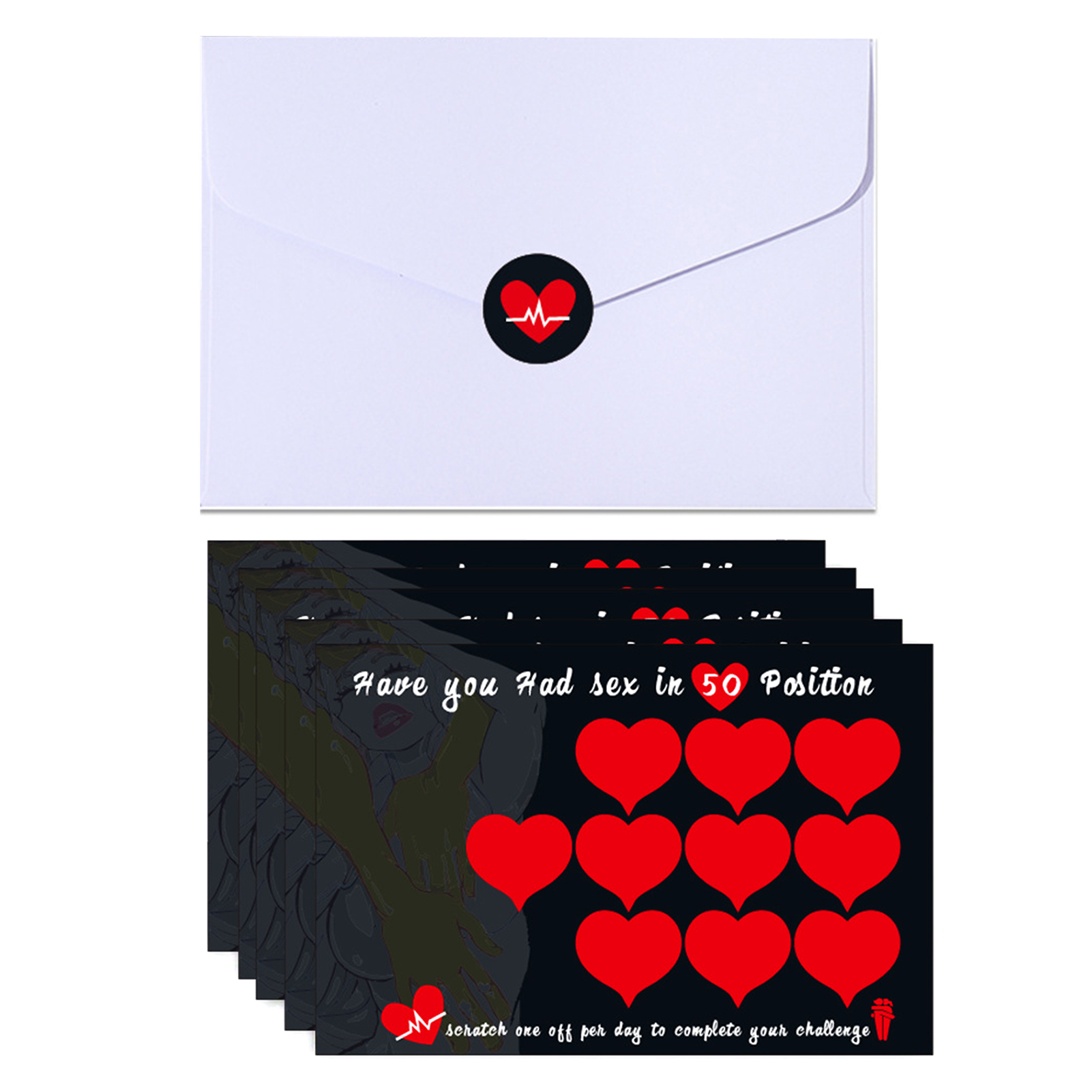 Galuru Valentine Day Scratch Card Gift Scratch Date Night Cards 50 Date Night Adventure Scratch Posters Fun Relationship Enhancer for Couples Memorable Gift Ideas