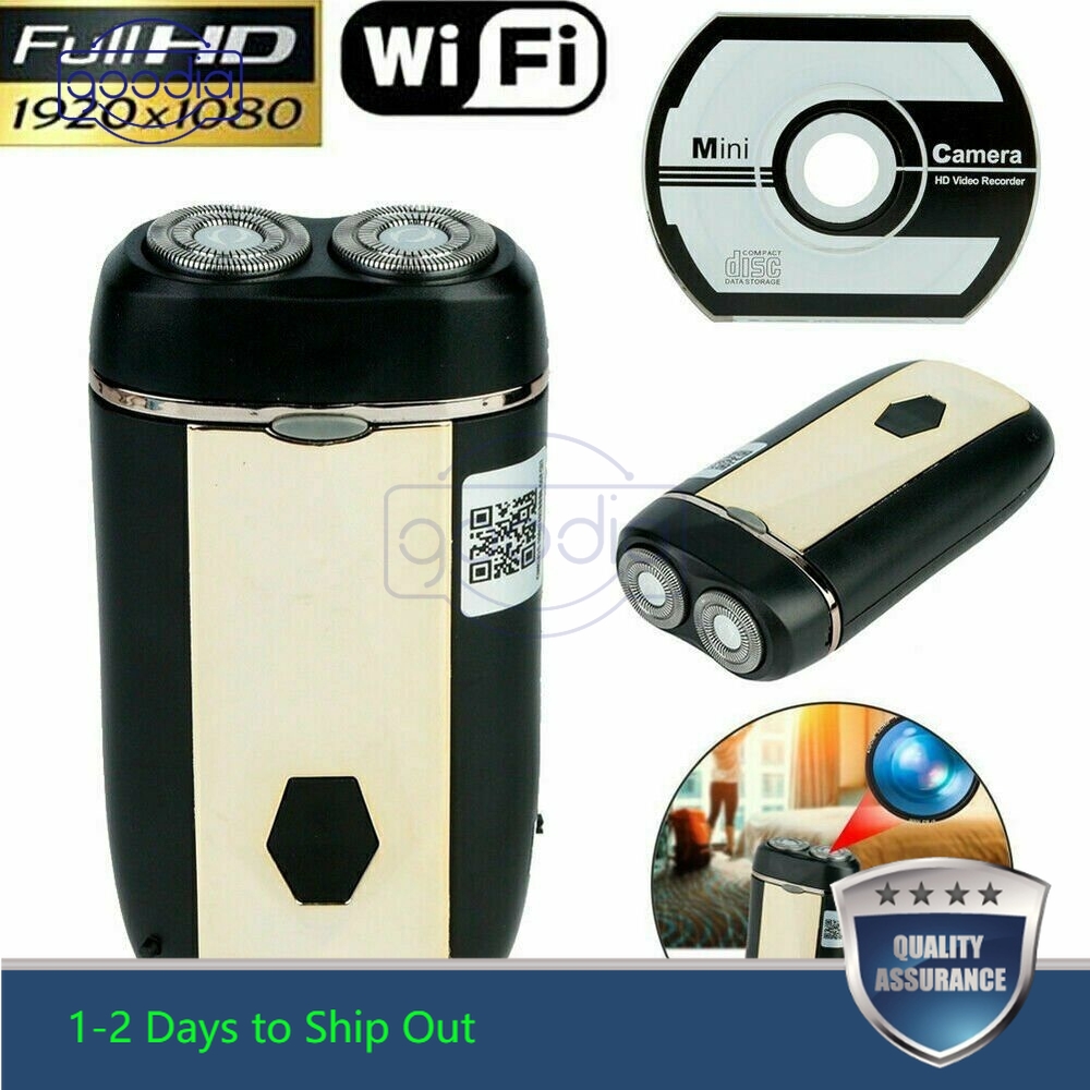 electric razor wifi hidden spy camera