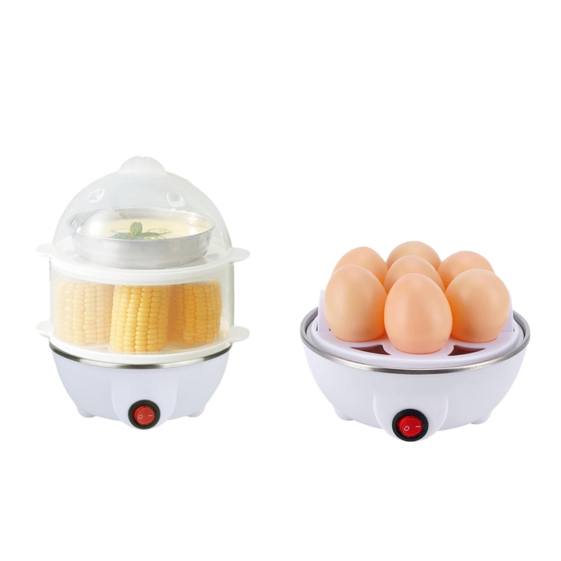Electric Egg Cooker Boiler Maker Soft Medium or Hard Boil Egg Maker,Egg Steamer