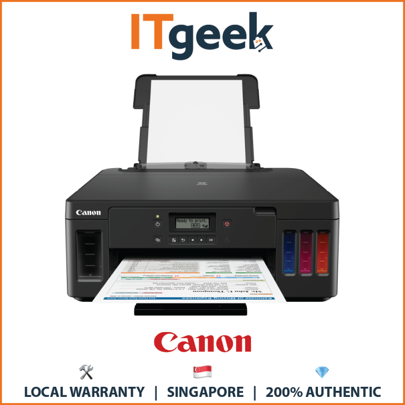 (24hrs Delivery) Canon PIXMA G5070 Refillable Ink Tank Wireless Printer Singapore