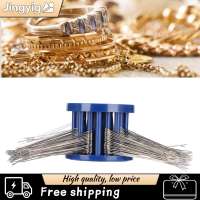 Jingyig Bàn chải đánh bóng họa tiết Công cụ làm bàn chải trang sức dây 0 3mm có móc