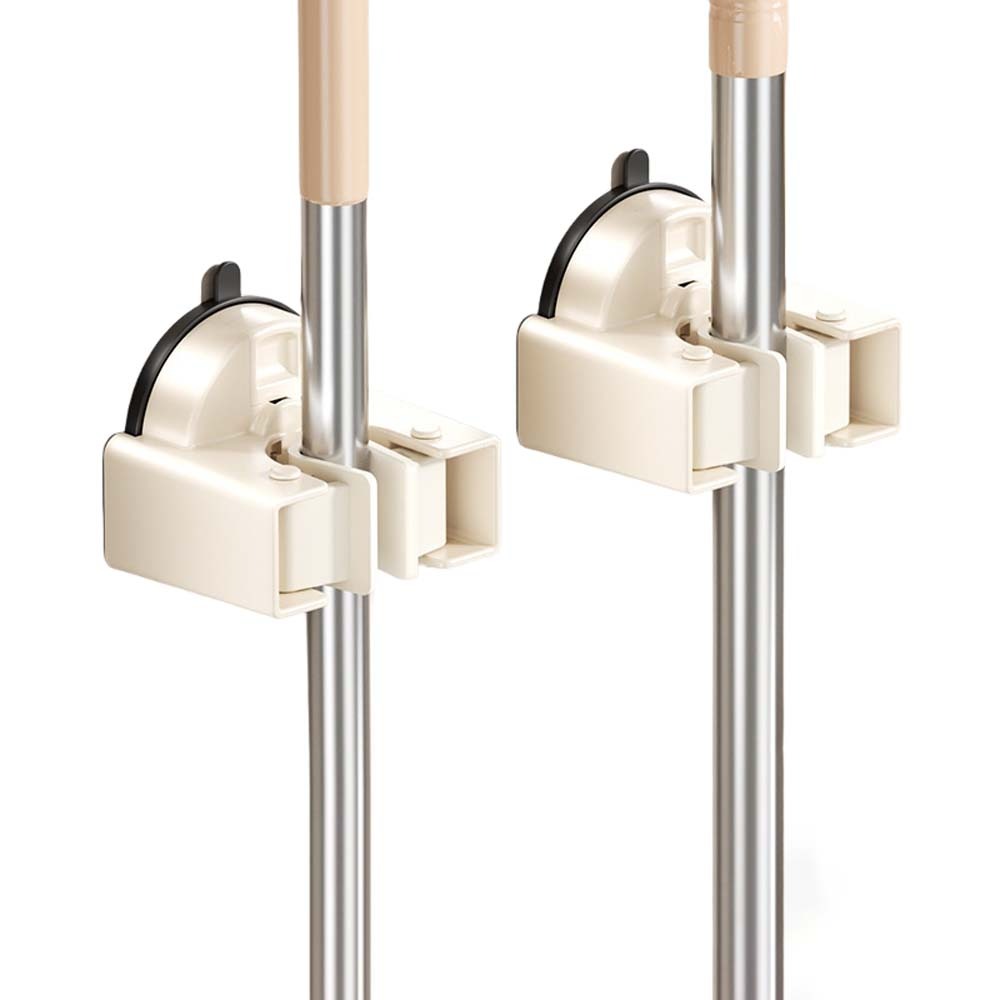 ECOCOKU Tự dính Móc treo chổi nhà tắm Chổi Cốc hút Giá đỡ chổi lau hút chân không Có thể tháo rời Không cần khoan Móc treo tường Sắp xếp nhà bếp - 2