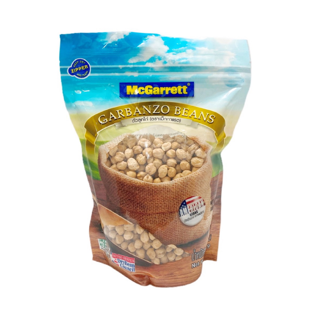 Mcgarrett Garbanzo Beans 500G. ราคา 104 บาท*ส่งฟรี